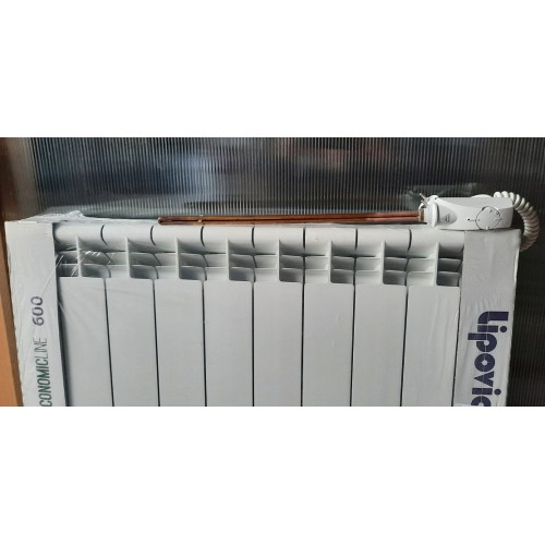 Radiator electric - radiator aluminiu si rezistenta electrica imersata